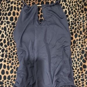 Michael Kors Black One-Piece Swimsuit